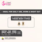 Fajas Salome 218 shaper shorts body type guide infographic, Colombian shapewear ideal for apple and hourglass figures daily u