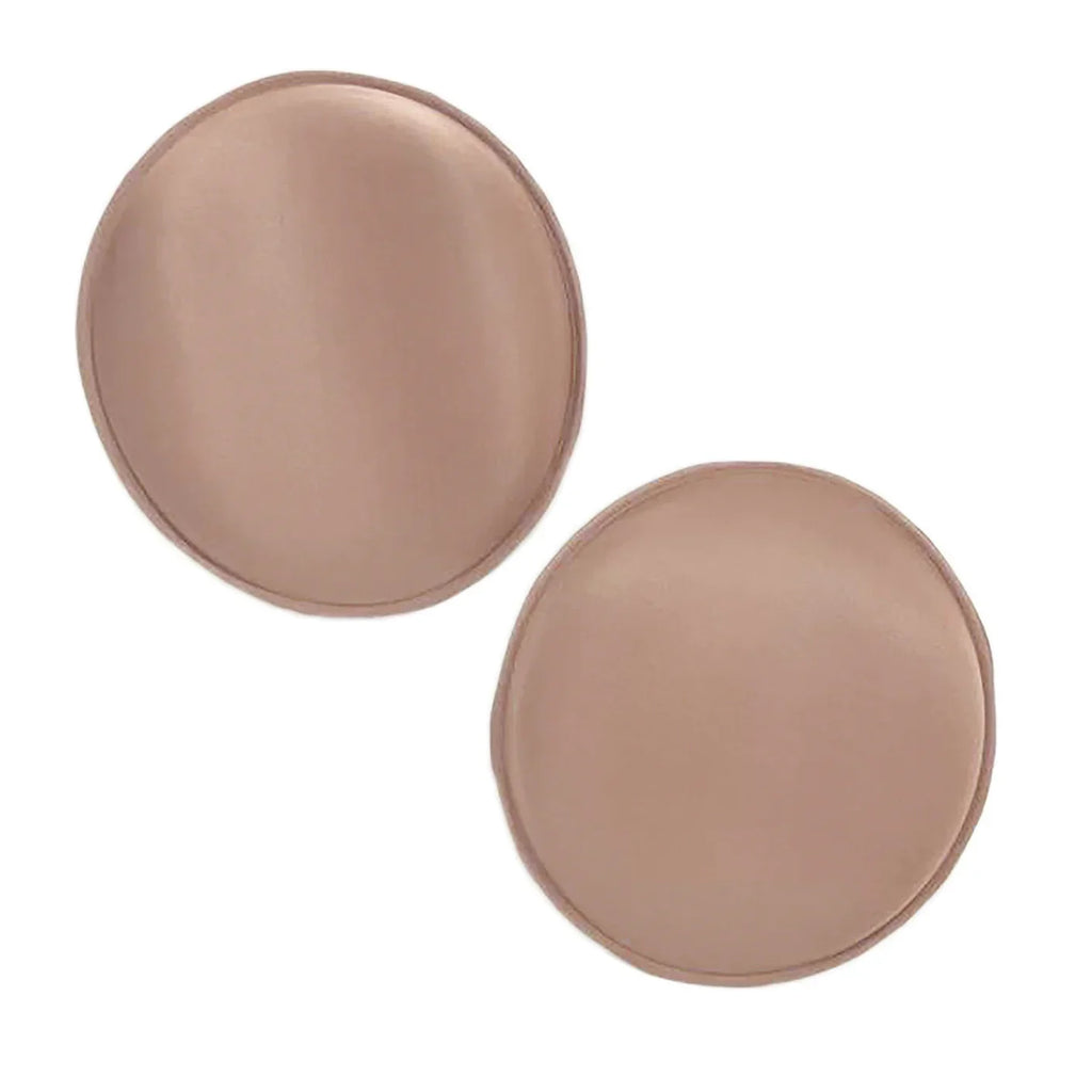Fajas Salome 2512 nude silicone bra inserts pair, Colombian shapewear accessory for seamless body shaper support