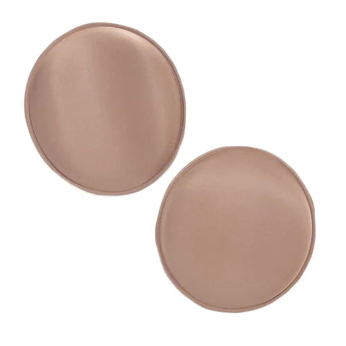 Fajas Salome 2512 nude silicone bra inserts pair, Colombian shapewear accessory for seamless body shaper support
