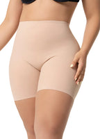 Fajas Salome 2410 nude high-waist shaper shorts Colombian shapewear for thigh slimming and daily body shaper use