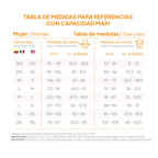 Fajas MyD MYDF0463 size chart for maxi capacity Colombian shapewear post-surgery faja colombiana women's sizing guide