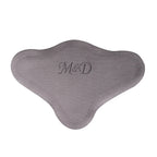 Fajas MyD 9016 gray chest binder pad with M&D embroidery, Colombian shapewear post-surgery breast support accessory