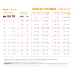 Fajas MyD MYD08315 women size chart Colombian shapewear faja colombiana post-surgery compression garment sizing guide
