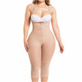 Fajas Salome 520 nude post-surgery faja colombiana full-body compression garment with zipper closure and adjustable straps fr