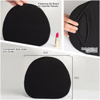 Fajas Salome black lipo foam ab board flattening panel, post-surgery Colombian shapewear accessory 10.6x10.2 inches