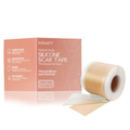 Be Shapy medical grade silicone scar tape roll 4x150cm post-surgery faja colombiana accessory front view