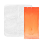 Be Shapy orange body wet towel wipe single pack accessory for Colombian shapewear faja colombiana post-surgery care