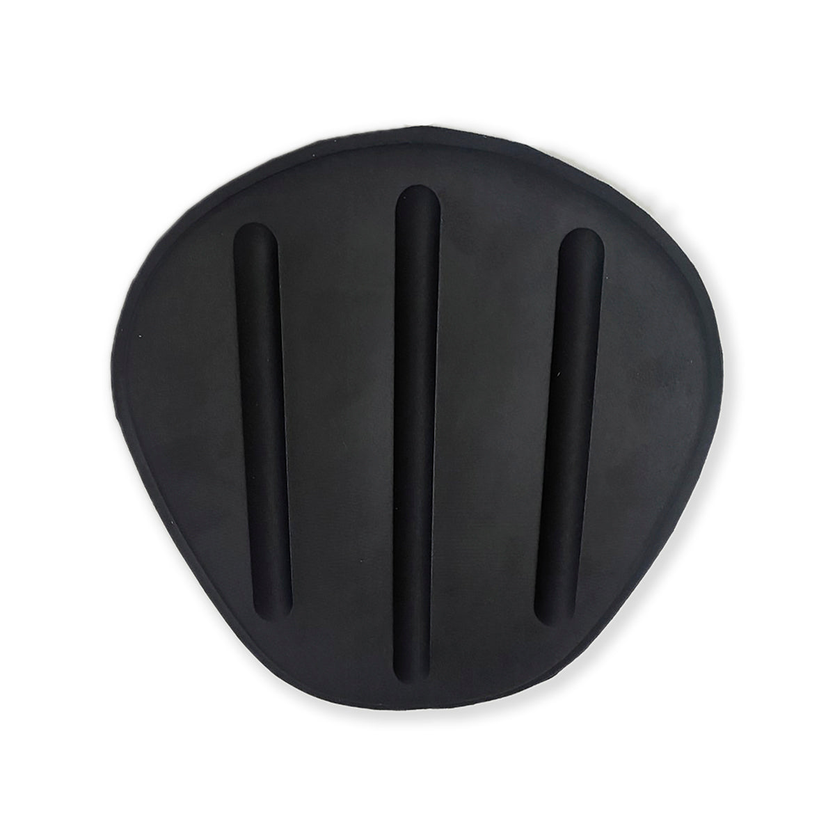 Fajas Salome 2513 black silicone grip pad accessory for Colombian shapewear fajas, anti-slip body shaper insert front view