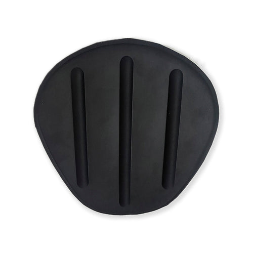 Fajas Salome 2513 black silicone grip pad accessory for Colombian shapewear fajas, anti-slip body shaper insert front view