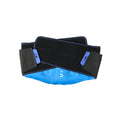Be Shapy ColdWaist black neoprene back brace with blue gel pack, Colombian compression garment for lower back pain relief