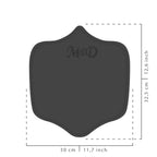 Fajas MyD 9105 dark gray silicone chest pad accessory for Colombian shapewear faja colombiana post-surgery support