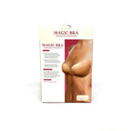 Diane & Geordi Magic Bra backless strapless adhesive nude body shaper, Colombian shapewear accessory for women front view